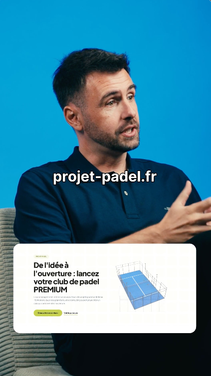Loïc Tap sur LinkedIn — stratégie des clubs de padel